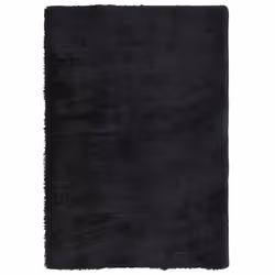 vidaXL Shaggy Rug High Pile NAVARRA Polyester Area Rug - black, 200 x 290 cm