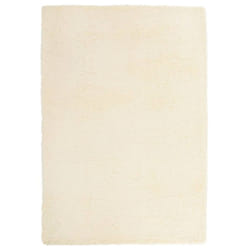 vidaXL Shaggy Rug High Pile NAVARRA Polyester Area Rug - cream, 200 x 290 cm