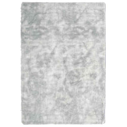 vidaXL Shaggy Rug High Pile NAVARRA Polyester Area Rug - light grey, 200 x 290 cm