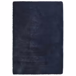 vidaXL Shaggy Rug High Pile NAVARRA Polyester Area Rug - navy, 200 x 290 cm