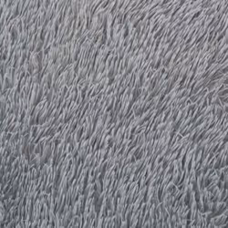 vidaXL Shaggy Rug High Pile NAVARRA Polyester Area Rug - silver grey, 200 x 290 cm - Additional view 8