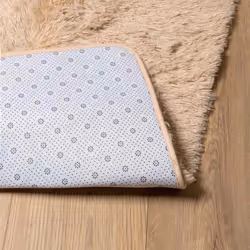 vidaXL Shaggy Rug High Pile NAVARRA Polyester Area Rug - beige, 240 x 340 cm - Additional view 5