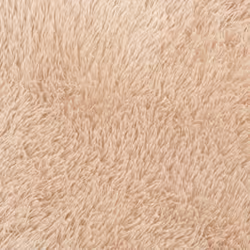 vidaXL Shaggy Rug High Pile NAVARRA Dusty Pink 200x200 cm Polyester Area Rug - beige, 200 x 200 cm/square - Additional view 8
