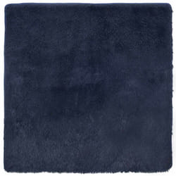 vidaXL Shaggy Rug High Pile NAVARRA Dusty Pink 200x200 cm Polyester Area Rug - navy, 200 x 200 cm/square
