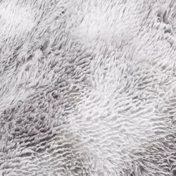 vidaXL Shaggy Rug High Pile NAVARRA Dusty Pink 200x200 cm Polyester Area Rug - light grey, 240 x 240 cm/square - Additional view 8