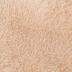 vidaXL Shaggy Rug High Pile NAVARRA Dusty Pink 200x200 cm Polyester Area Rug - beige, 100 x 100 cm/round - Additional view 8