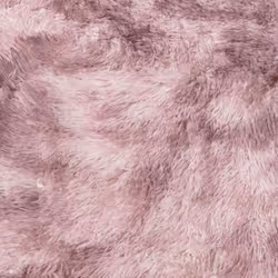 vidaXL Shaggy Rug High Pile NAVARRA Dusty Pink 200x200 cm Polyester Area Rug - dusty pink, 100 x 100 cm/round - Additional view 8