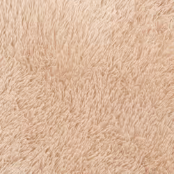 vidaXL Shaggy Rug High Pile NAVARRA Dusty Pink 200x200 cm Polyester Area Rug - beige, 120 x 120 cm/round - Additional view 8