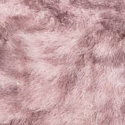 vidaXL Shaggy Rug High Pile NAVARRA Dusty Pink 200x200 cm Polyester Area Rug - dusty pink, 120 x 120 cm/round - Additional view 8