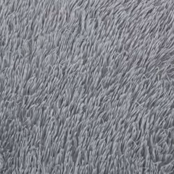 vidaXL Shaggy Rug High Pile NAVARRA Dusty Pink 200x200 cm Polyester Area Rug - silver grey, 120 x 120 cm/round - Additional view 8