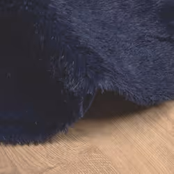 vidaXL Shaggy Rug High Pile NAVARRA Dusty Pink 200x200 cm Polyester Area Rug - navy, 200 x 200 cm/round - Additional view 4