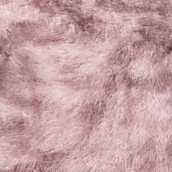 vidaXL Shaggy Rug High Pile NAVARRA Dusty Pink 200x200 cm Polyester Area Rug - dusty pink, 240 x 240 cm/round - Additional view 8
