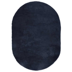 vidaXL Shaggy Rug High Pile NAVARRA Polyester Area Rug - navy, 300 x 200 cm