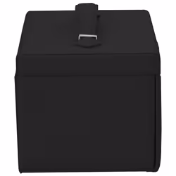 vidaXL Jewellery Box 5-Layer with Mirror Lockable White jewelry organiser - black, 4-layer - Additional view 6