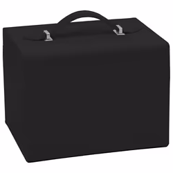 vidaXL Jewellery Box 5-Layer with Mirror Lockable White jewelry organiser - black, 4-layer - Additional view 7