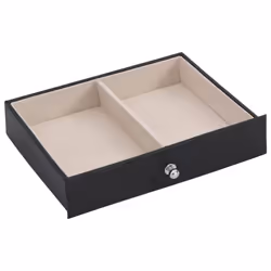 vidaXL Jewellery Box 5-Layer with Mirror Lockable White jewelry organiser - black, 6-layer - Additional view 10