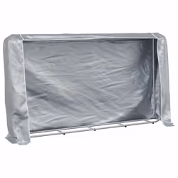 vidaXL Firewood Rack with Steel Wire Fireplace Log Store Galvanised steel - 250 x 25 x 150 cm - Additional view 4