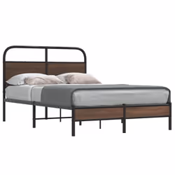 VidaXL 4100465, Oak, 146 cm, 2.07 m, 100 cm, 1400 x 2000 mm, 27 cm