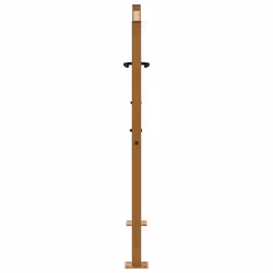 vidaXL Garden Gate 105x180 cm Weathering Steel Flame Design fence gate - weathering steel/brown, 105 x 105 cm/flame design - Additional view 5