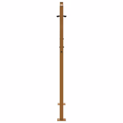 vidaXL Garden Gate 105x180 cm Weathering Steel Flame Design fence gate - weathering steel/brown, 105 x 130 cm/flame design - Additional view 5
