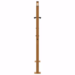 vidaXL Garden Gate 105x180 cm Weathering Steel Flame Design fence gate - weathering steel/brown, 105 x 105 cm/cross design - Additional view 5