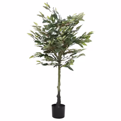 vidaXL Artificial Ficus Tree 480 Leaves 130 cm Green artificial plant - 130 cm
