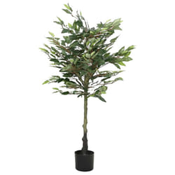 vidaXL Artificial Ficus Tree 480 Leaves 130 cm Green artificial plant - 130 cm