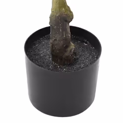 vidaXL Artificial Ficus Tree 30 Leaves 125 cm Green artificial plant