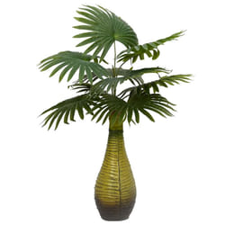 vidaXL Artificial Palm Plant 9 Leaves 65 cm Green artificial plant