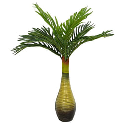 vidaXL Artificial Palm Plant 9 Leaves 70 cm Green artificial plant