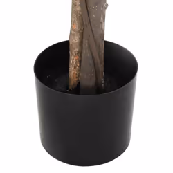 vidaXL Artificial Ficus Plant 1260 Leaves 200 cm Green artificial plant - 200 cm - Additional view 2