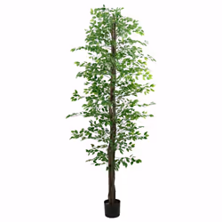 vidaXL Artificial Ficus Plant 1260 Leaves 200 cm Green artificial plant - 300 cm