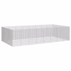 vidaXL Free Range Animal Enclosure 24-Panel 21.3x39.4 Galvanized Iron - Additional view 2