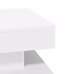 vidaXL Coffee Table 360-Degree Rotatable Hallway End Table Tea Side Table - white, 50 x 50 x 34.5 cm - Additional view 7