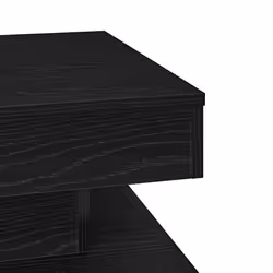 vidaXL Coffee Table 360-Degree Rotatable Hallway End Table Tea Side Table - black, 50 x 50 x 34.5 cm - Additional view 7