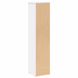 vidaXL Bathroom Cabinet with Roll Holder Storage Unit Vanity Unit - white - Additional view 5