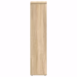 vidaXL Bathroom Cabinet with Roll Holder Storage Unit Vanity Unit - sonoma oak - Additional view 4