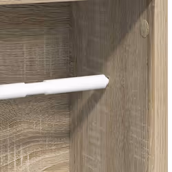 vidaXL Bathroom Cabinet with Roll Holder Storage Unit Vanity Unit - sonoma oak - Additional view 6