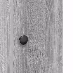 vidaXL Bathroom Cabinet with Roll Holder Concrete Grey 20.5x22x72 cm - grey sonoma - Additional view 8
