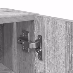 vidaXL Bathroom Cabinet with Roll Holder Concrete Grey 20.5x22x72 cm - grey sonoma - Additional view 9