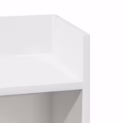 vidaXL Side Tables with Shelf Hallway Tea End Table Centre Accent Sofa Table - white, 1 pcs - Additional view 6