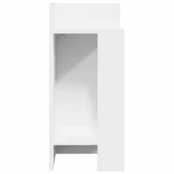 vidaXL Side Tables with Shelf Hallway Tea End Table Centre Accent Sofa Table - white, 2 pcs - Additional view 4