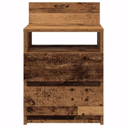 VidaXL 858575 nightstand/bedside table Wood - Additional view 4