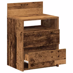 VidaXL 858575 nightstand/bedside table Wood - Additional view 5
