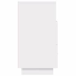vidaXL Bedside Cabinets 2 pcs with 2 Drawers White 36x36x68 cm bedside table - White, 1 pcs - Additional view 5