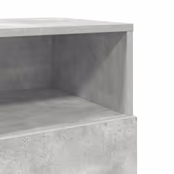 vidaXL Bedside Cabinets 2 pcs with 2 Drawers White 36x36x68 cm bedside table - Concrete grey, 2 pcs - Additional view 9