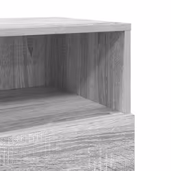 vidaXL Bedside Cabinets 2 pcs with 2 Drawers White 36x36x68 cm bedside table - Grey sonoma, 1 pcs - Additional view 8