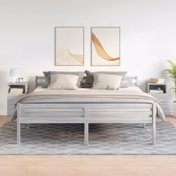 vidaXL Bedside Cabinets 2 pcs with 2 Drawers White 36x36x68 cm bedside table - Grey sonoma, 2 pcs - Additional view 2