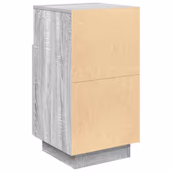 vidaXL Bedside Cabinets 2 pcs with 2 Drawers White 36x36x68 cm bedside table - Grey sonoma, 2 pcs - Additional view 7