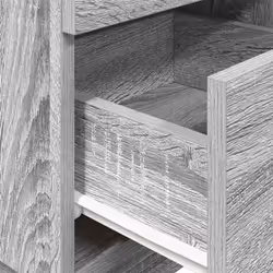 vidaXL Bedside Cabinets 2 pcs with 2 Drawers White 36x36x68 cm bedside table - Grey sonoma, 2 pcs - Additional view 8